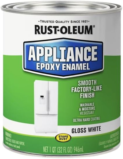 Pintura epóxica electrodomésticos blanco brillante 1qt