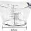 2 Pzas Tazas Medidoras 2oz con Cuchara Vasos Transparentes