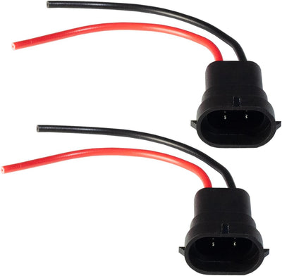 Adaptador conector enchufe macho H8 H11 880 881 2pzas