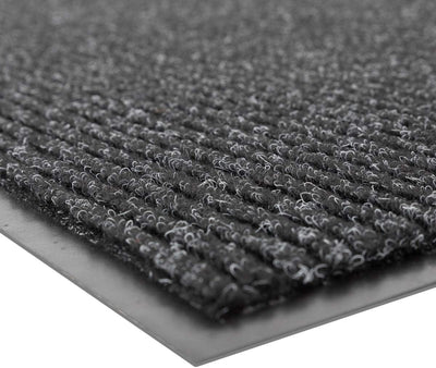 Alfombra entrada 3x5ft absorbente antiderrapante carbón