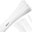 Bridas blancas 12pulg pack 100 reutilizables resistente UV