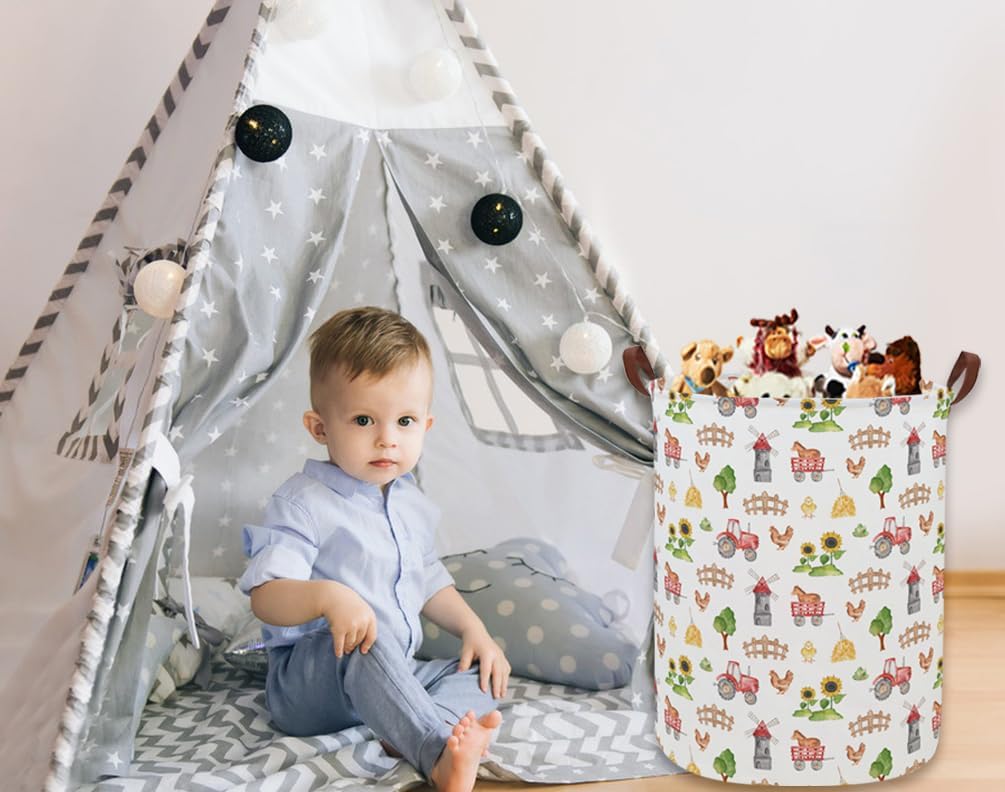 Cesta ropa sucia niños decoración habitación hogar