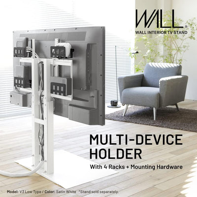 Soporte multidispositivo TV con 4 estantes A2/V2/V3/V4/V5