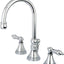 Grifo lavabo latón cromo pulido manija palanca