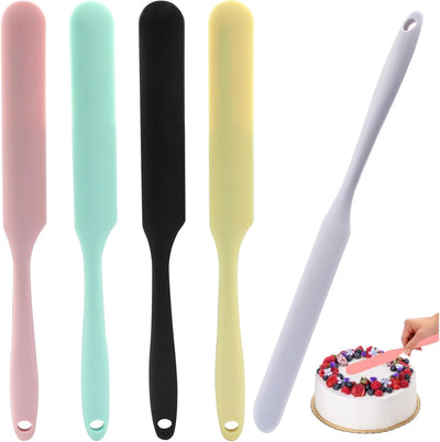 5 Espátulas Raspadoras Gel 9.45pulg Colores Surtidos