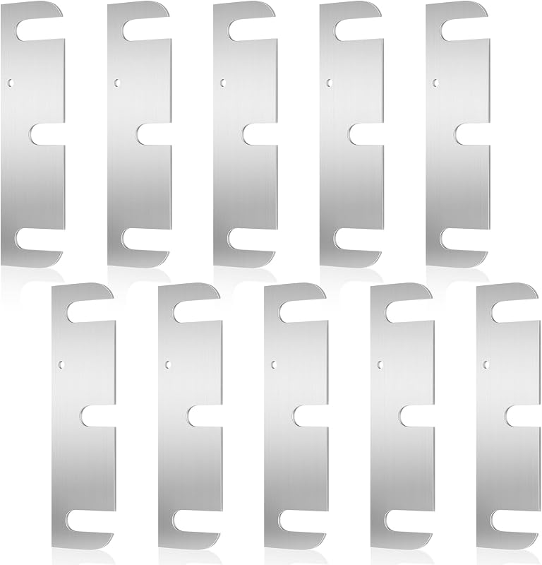 Cuñas bisagra puerta acero inox acabado metal 3.5pulg plateado