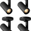 Foco LED techo 12W zoom 10°-55° CRI97 3000K luz acento sala