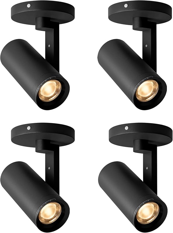 Foco LED techo 12W zoom 10°-55° CRI97 3000K luz acento sala