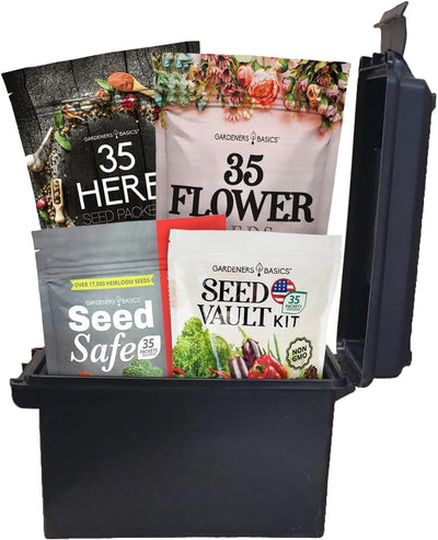 Kit semillas supervivencia 140 variedades 73000 semillas