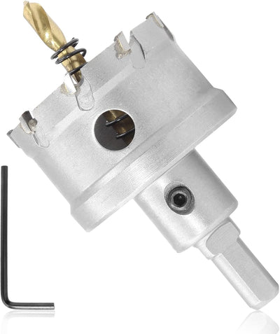 Sierra perforadora TCT 2.087pulg para acero inox aluminio