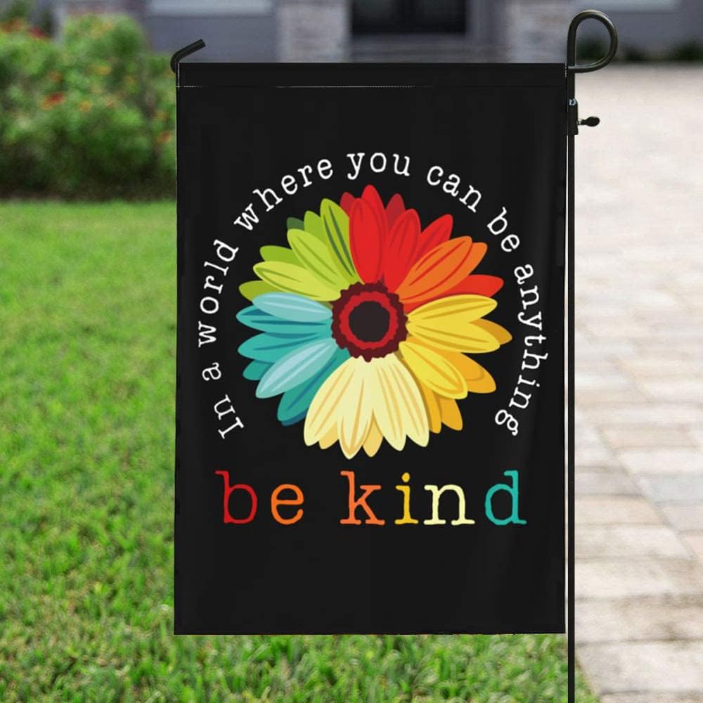 Cartel jardín «be kind garden» patrones duradero resistente
