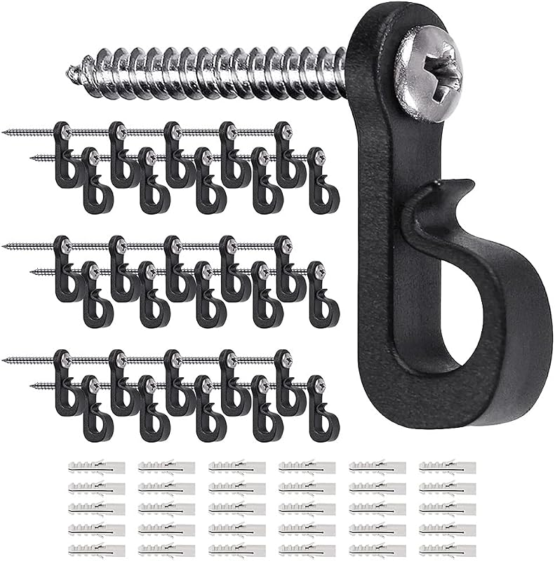 Ganchos para colgar luces cadena interiores exteriores