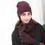 Guantes Touch Screen Beanie Gorro Invierno para Hombre Mujer