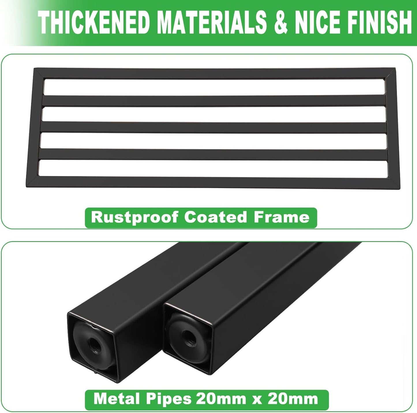 Soporte metal para plantas 2 niveles 26x20.25x17.75