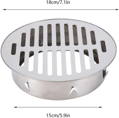 Cubierta drenaje acero inox ajustable filtro antiobstrucción