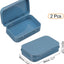 2 Pzas Caja Latas Metal 3.7x2.4" Mini Almacenamiento