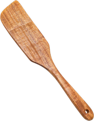 Espátula madera mango largo utensilios wok antiadherente