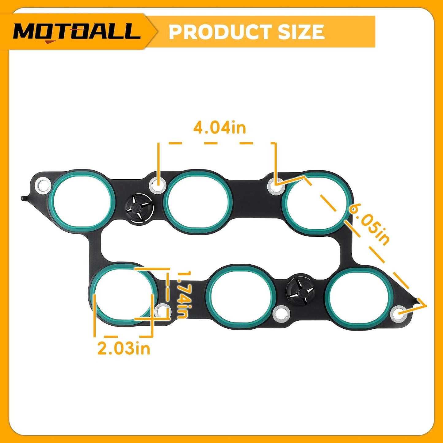Junta colector admisión Chevy Traverse 10-17 GMC Acadia Buick Enclave XTS 09-16