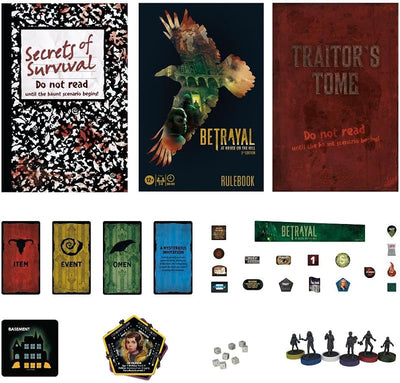 Set mesa Betrayal House Hill 3ª ed 3-6 jugadores 12+