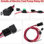 Kit relé bomba combustible 12V 80AMP impermeable cables