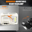 Linterna frontal LED recargable con sensor movimiento