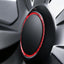 Adhesivo decorativo rueda Tesla Model 3 Y 2020-26 rojo