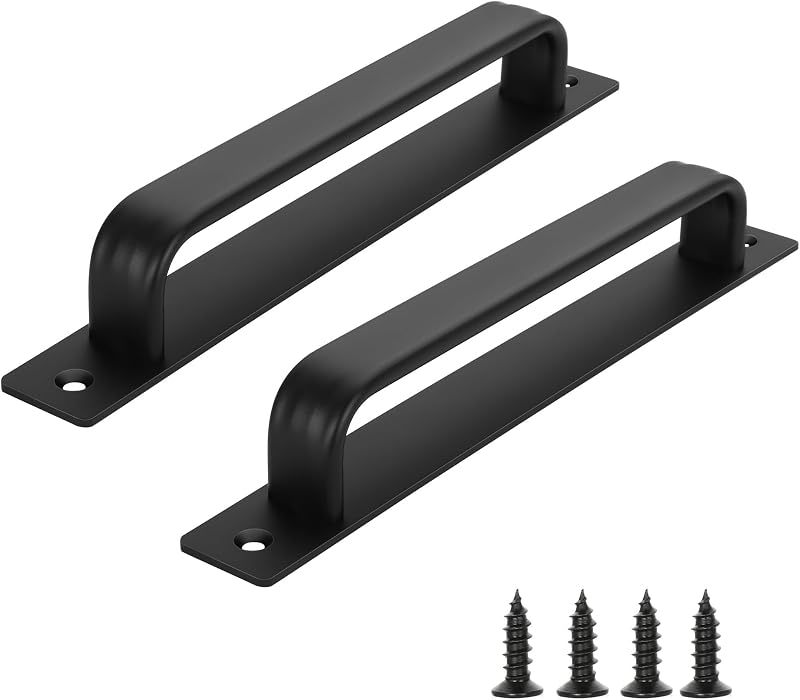 10 Manijas Aluminio Puerta Corredera 7-1/2" Orificio