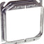 Anillo cuadrado elevado 5/8pulg para 2 dispositivos pack 50