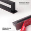 Manijas autoadhesivas para puerta ducha 6pulg color negro