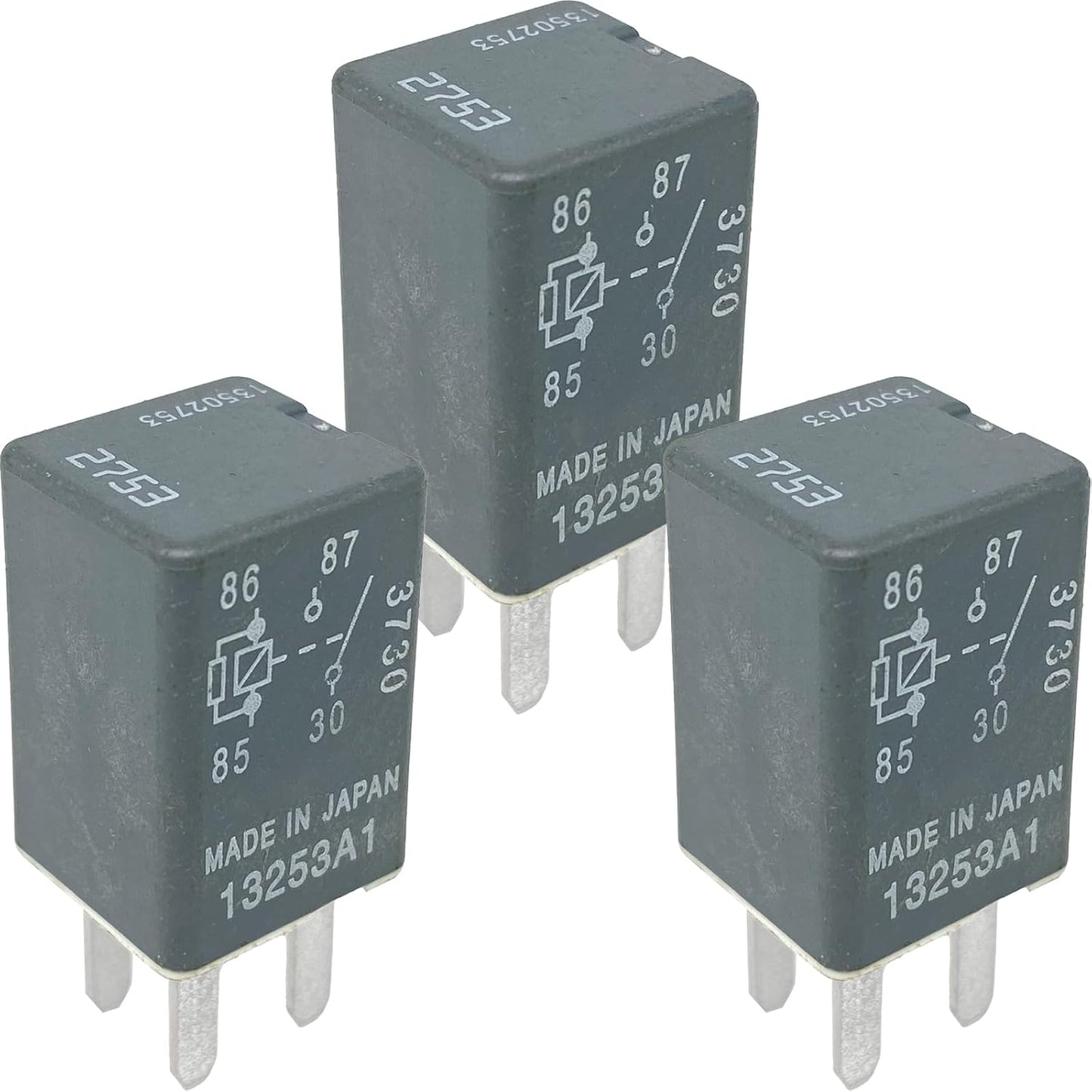 3 Relés para Bomba Combustible GM 12V 20A