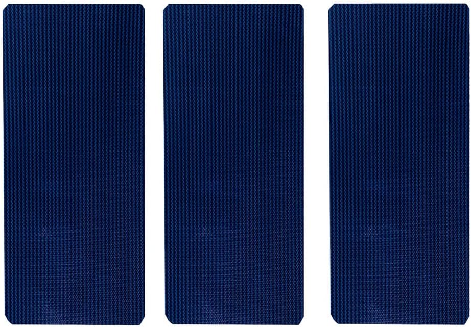 Kit 3 Pzas Parches Cubierta Piscina 4x8pulg Azul