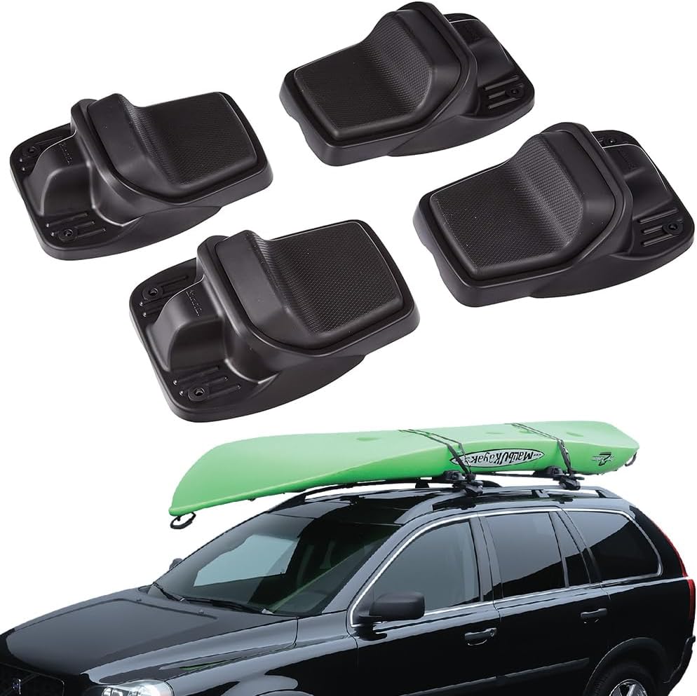 Soporte acolchado universal para kayak negro
