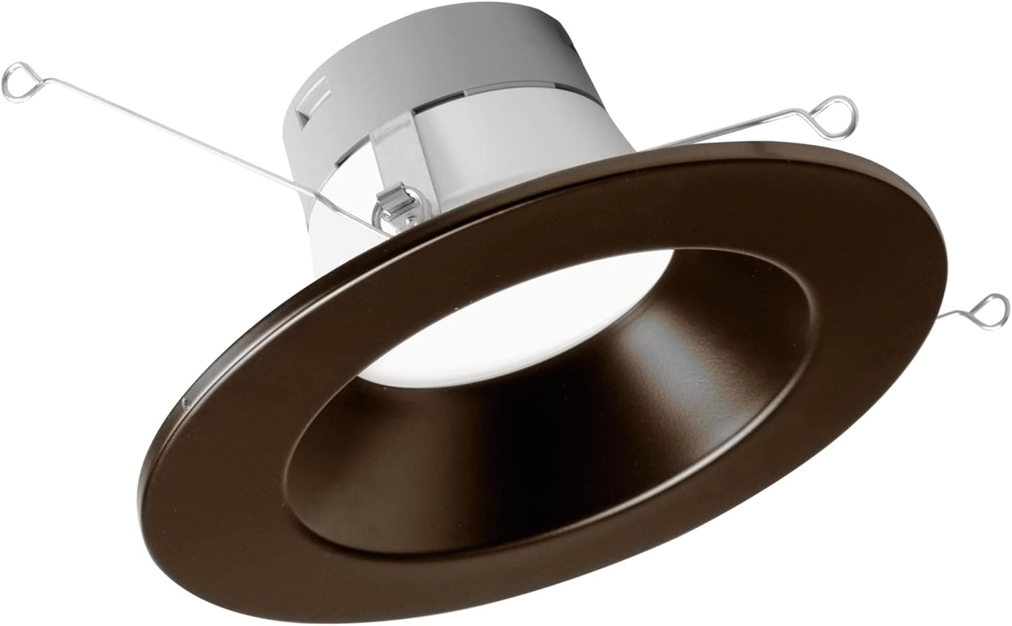 Lámpara LED empotrable bronce 5/6pulg 1200lm 3000K