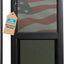 Ventana corrediza tintada RV 12x24pulg certificada DOT
