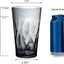 6 Vasos Tumbler Plástico 16oz Irrompibles Gris