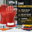 Guantes electricista dieléctrico clase 00 ASTM resistentes