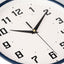 Reloj pared redondo silencioso estilo moderno color azul