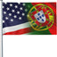 Bandera Portugal EE.UU. 3x5ft colores vivos resistente UV