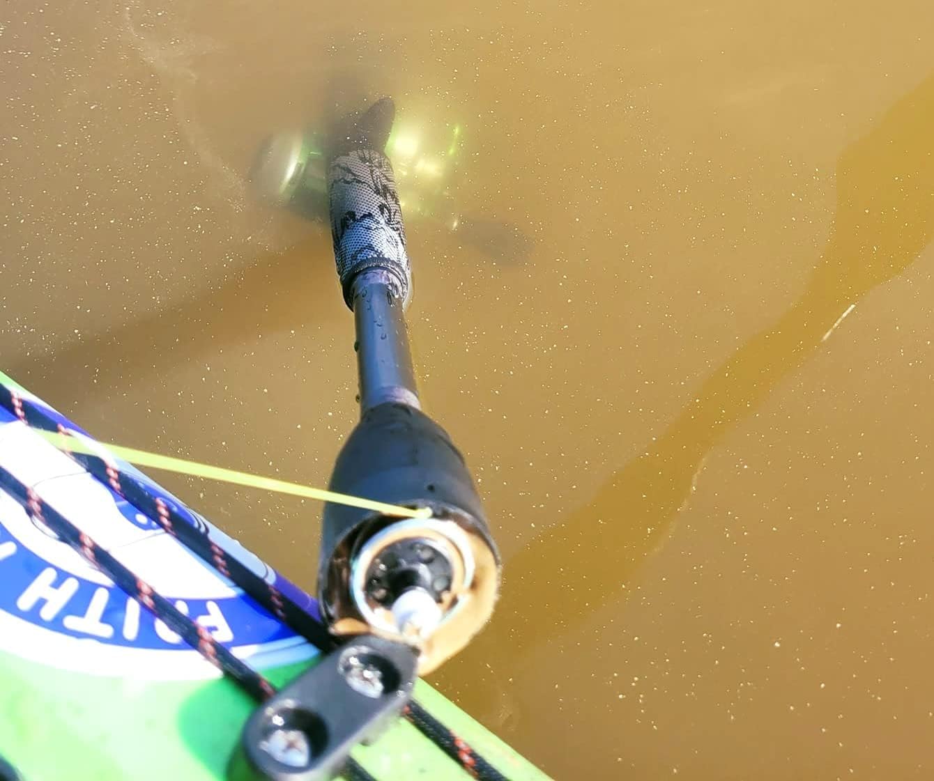 Flotador caña pescar agarre completo