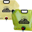 Bolsa agua exterior con grifo 8L polietileno grueso plegable