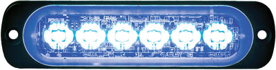 Luz estroboscópica LED azul IP67 para camiones y remolques
