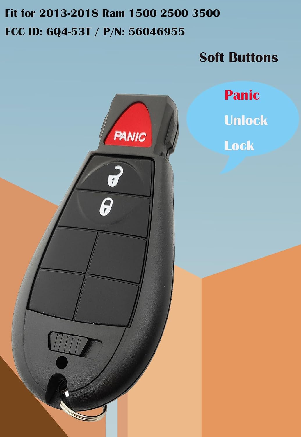 Funda repuesto llavero Dodge Ram