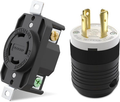 Enchufe NEMA L14-30P/R 30A 125/250V industrial