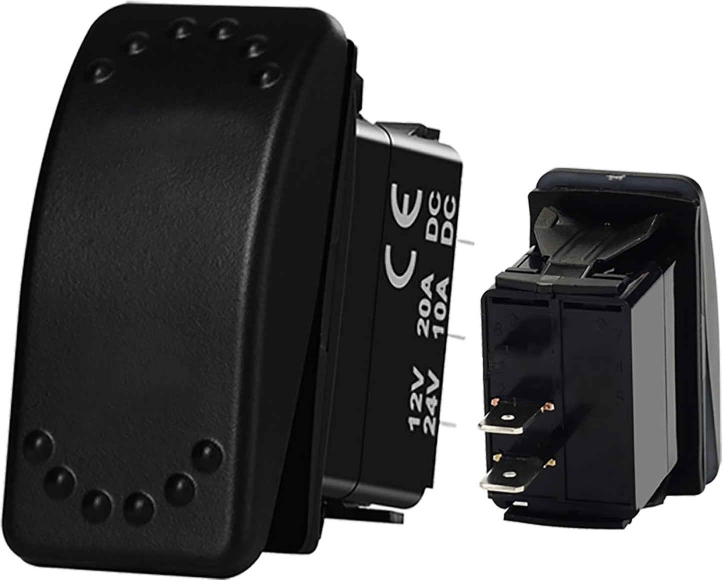 Interruptor basculante 12v 20a spst para automóvil