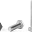 Tornillo hex 5/16pulg 18x2 acero inox 304 20pzas