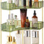 Organiz. esquina baño 3 niveles verde
