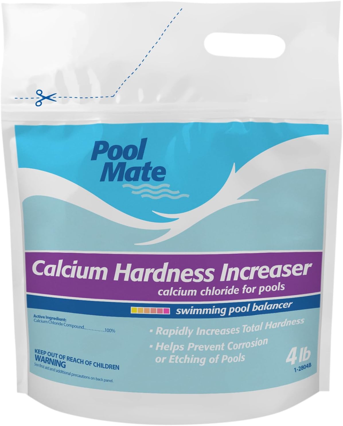 Aumento dureza calcio 4lb para piscinas cloruro