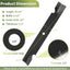 Cuchillas cortacésped comp Bad Boy 54pulg paq 3