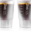Vasos chupito espresso 1.7oz vidrio resistente apilables
