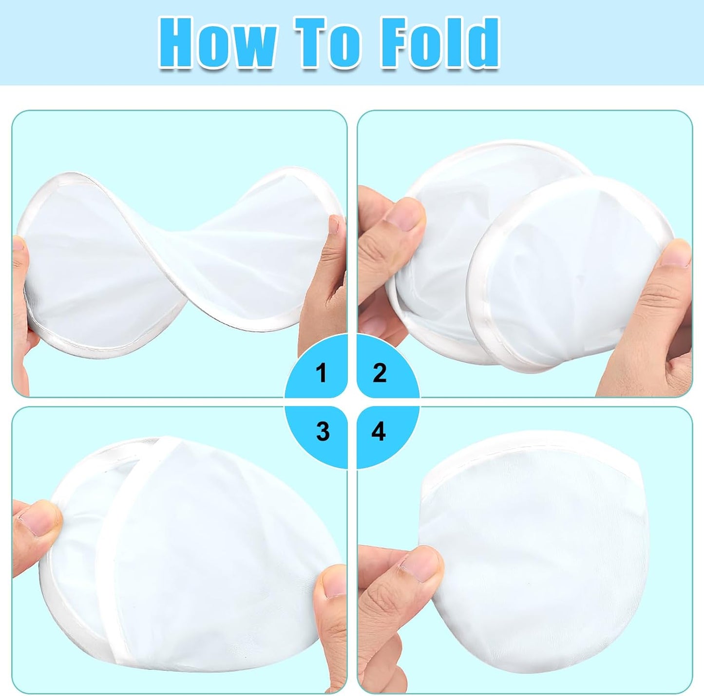 Ventilador tela plegable bolsa set actividades al aire libre